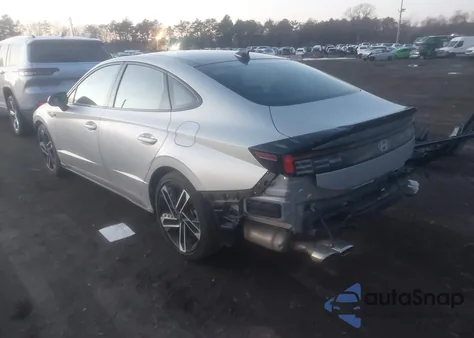 2025 Hyundai Sonata N Line из США, поврежденный, VIN KMHL54JC9SA483317